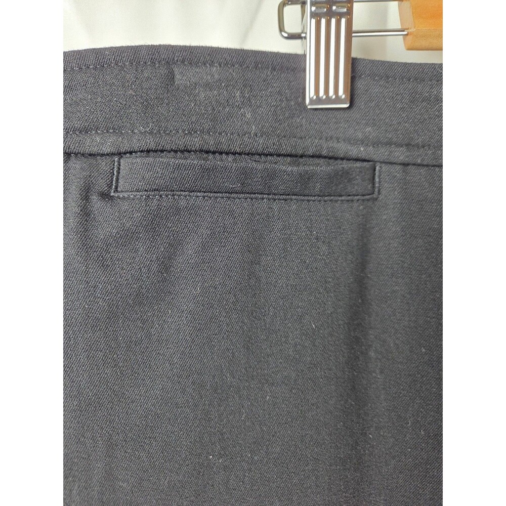 Lauren Ralph Lauren Women’s Black Pants Size 12 Stretch Cotton Straight Leg - Picture 4 of 9